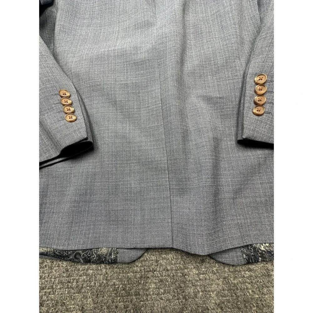 Ralph Lauren Blazer Mens 46 Regular Sport Coat Paisley‎ Lining Linen Dillard's